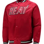 Hardwood Classics Miami Heat Red Jacket