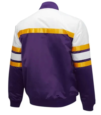 Hardwood Classics Script Los Angeles Lakers Satin Jacket