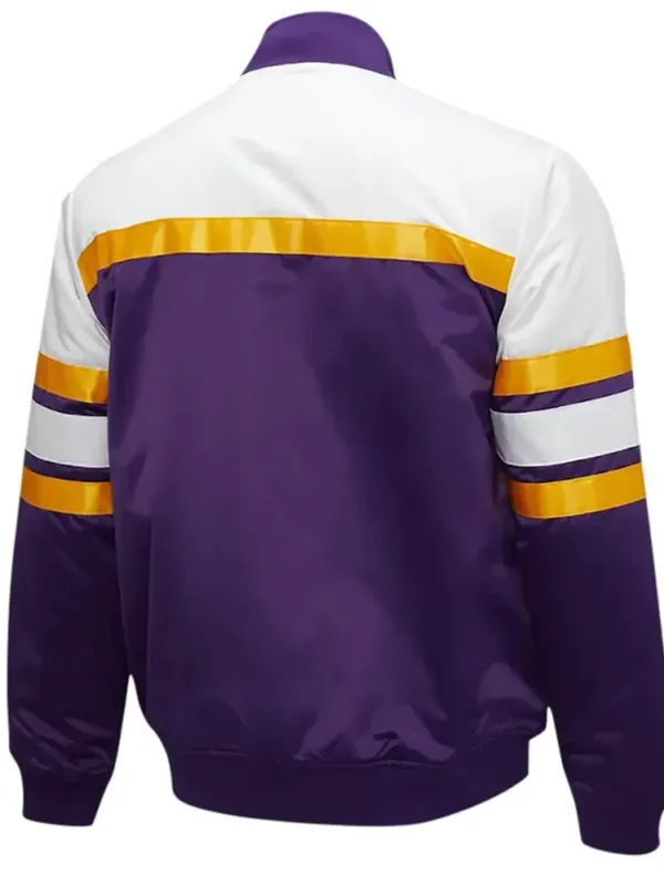 Hardwood Classics Script Los Angeles Lakers Satin Jacket