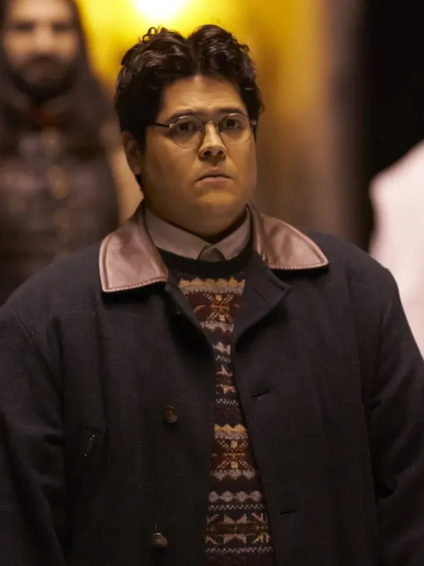 Harvey Guillén What We Do in the Shadows Plaid Jacket