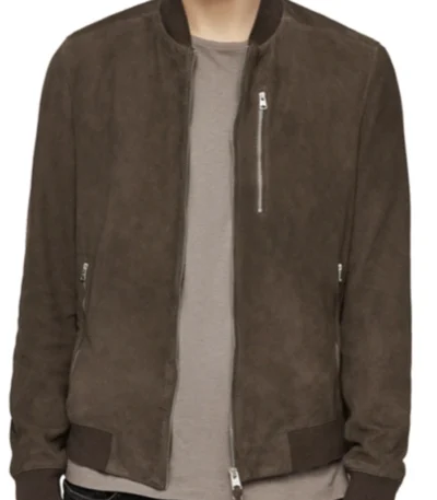 Hayley Erin The Young and the Restless Suede Jacket