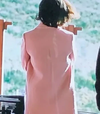 Heather Hemmens Yellowstone Pink Coat