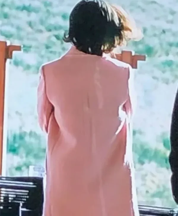 Heather Hemmens Yellowstone Pink Coat