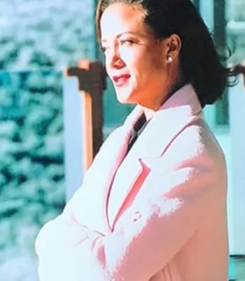 Heather Hemmens Yellowstone Pink Coat