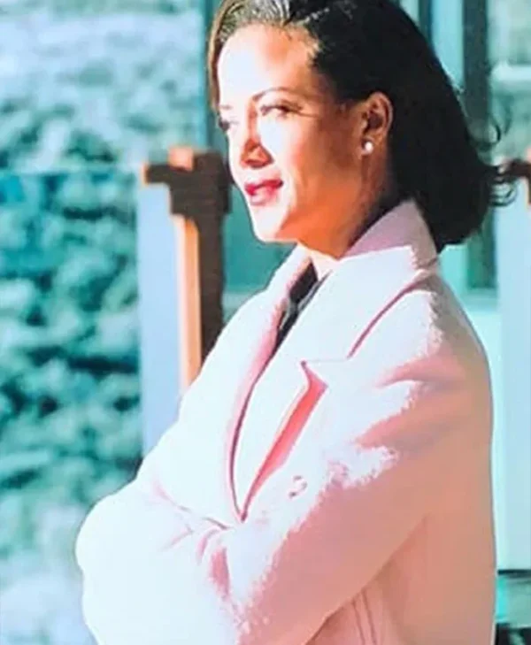 Heather Hemmens Yellowstone Pink Coat