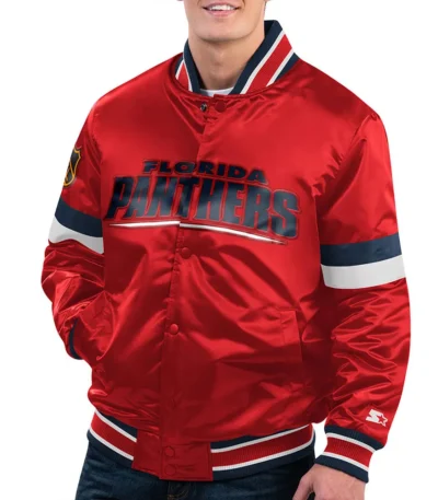 Home Game Florida Panthers Red Jacket