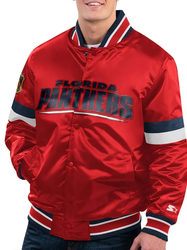 Home Game Florida Panthers Red Jacket