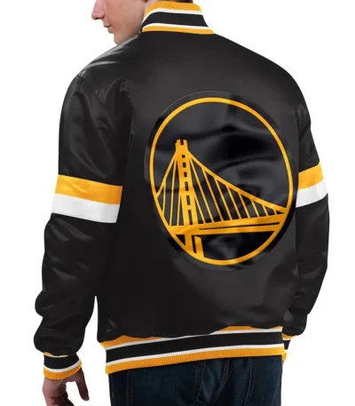 Home Game Golden State Warriors Black Jacket