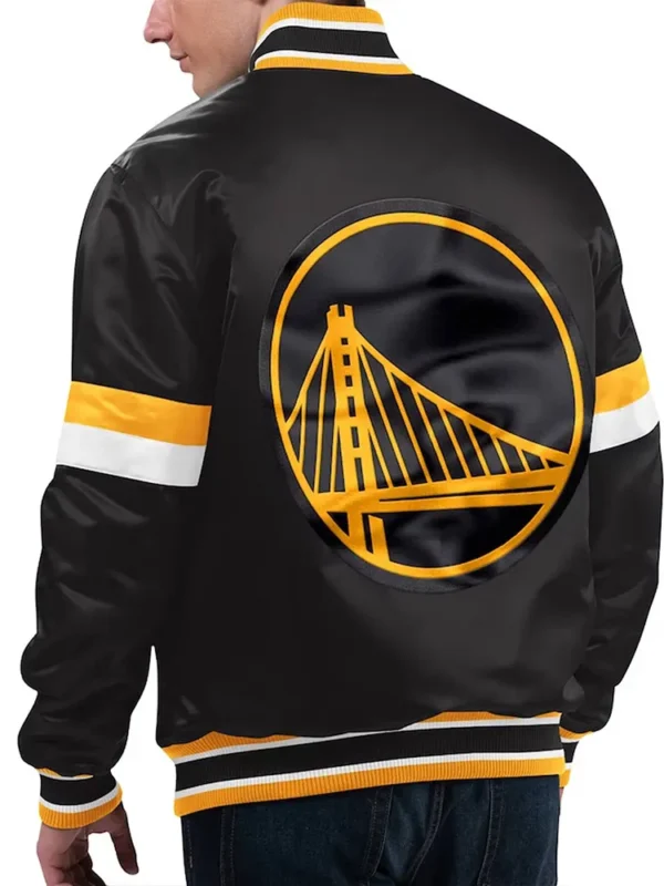 Home Game Golden State Warriors Black Jacket