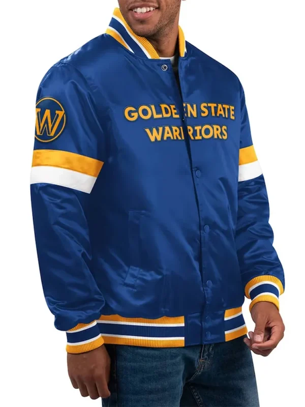 Home Game Golden State Warriors Royal Jacket