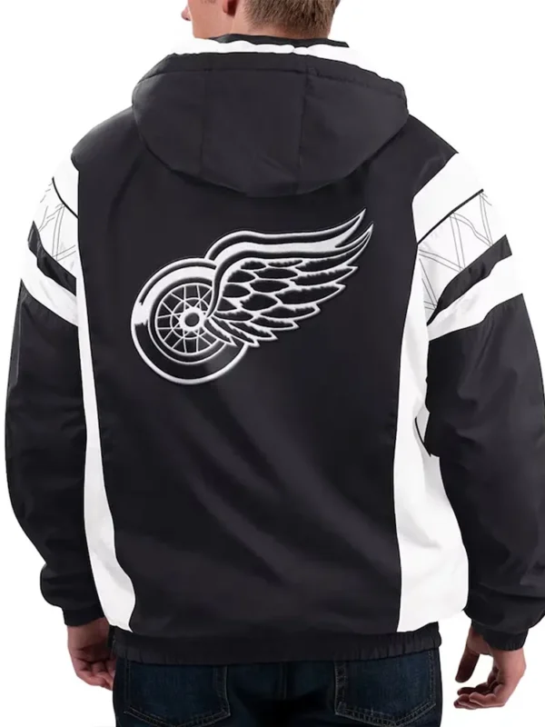 Home Team Detroit Red Wings Half-Zip Hoodie Jacket