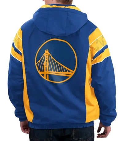 Home Team Golden State Warriors Half-Zip Hoodie Jacket