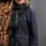Hope McCrea Virgin River Black Polyester Jacket