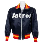 Houston Astros 1980’s Blue Satin Jacket