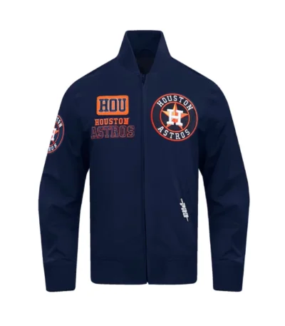 Houston Astros Area Code Navy Jacket