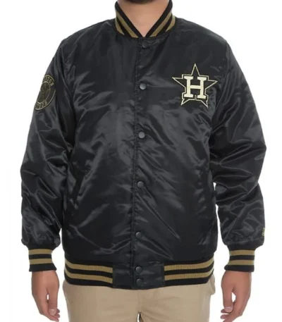 Houston Astros Black/Gold Jacket
