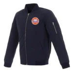 Houston Astros Bomber Navy Nylon Jacket