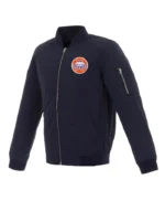 Houston Astros Bomber Navy Nylon Jacket