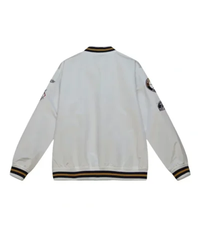 Houston Astros City Collection White Varsity Satin Jacket