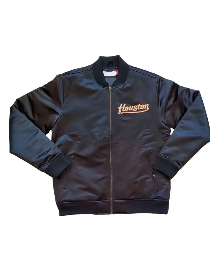Houston Astros DJ Screw 2000’s Bomber Jacket Houston Astros DJ Screw 2000’s Bomber Jacket