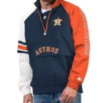 Houston Astros Elite Half Zip Pullover Jacket