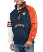 Houston Astros Elite Half Zip Pullover Jacket