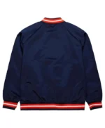 Houston Astros Navy Blue Lightweight Satin Jacket
