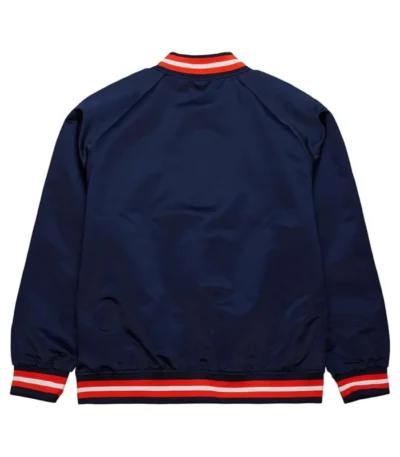 Houston Astros Navy Blue Lightweight Satin Jacket