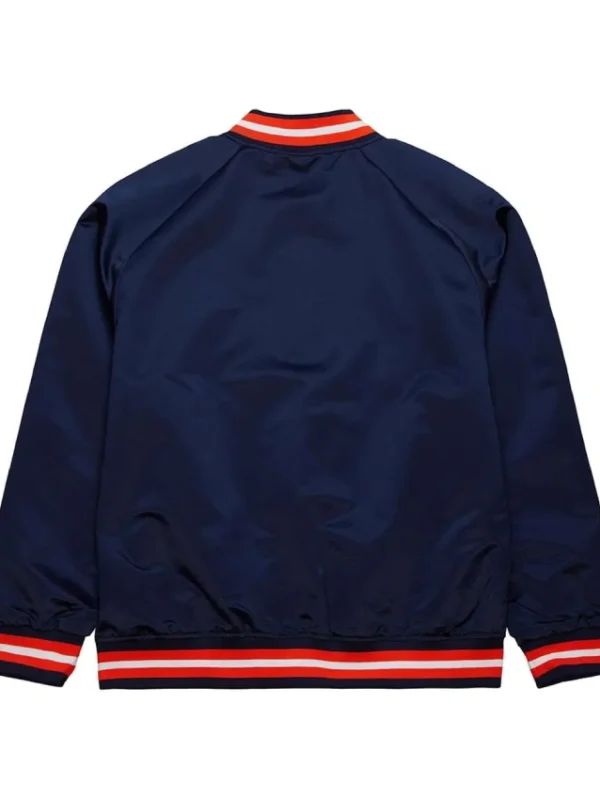 Houston Astros Navy Blue Lightweight Satin Jacket