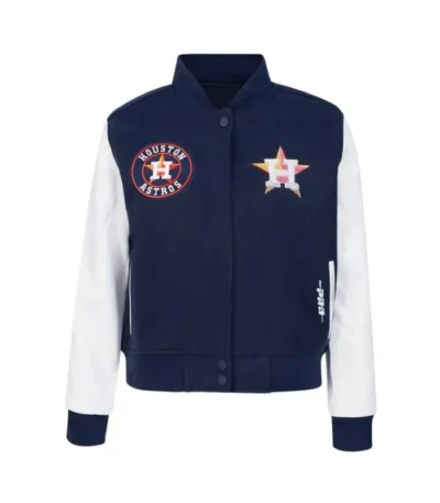 Houston Astros Game Day Classics Navy Varsity Jacket