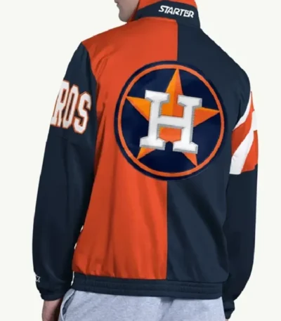 Houston Astros Heritage Navy Track Jacket