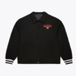 Houston Astros Oversweep Black Varsity Wool Jacket