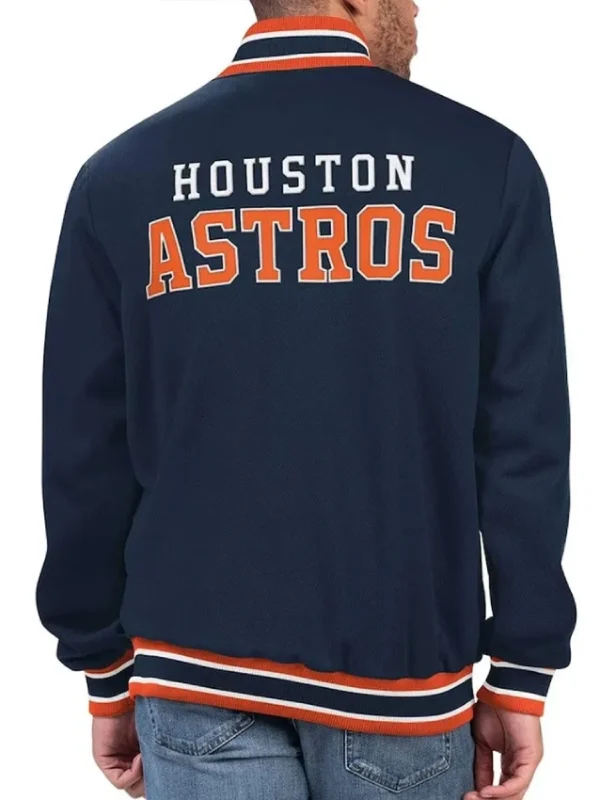Navy Houston Astros Secret Weapon Jacket