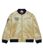 Houston Astros Team OG 2.0 Gold Satin Jacket