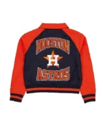 Houston Astros Navy and Red Throwback Jacket