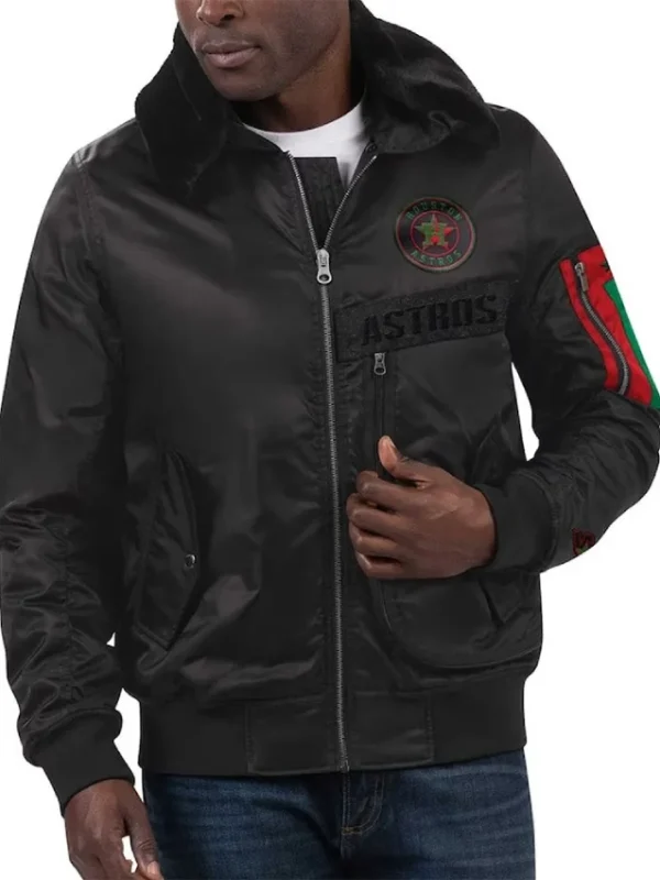 Houston Astros Ty Mopkins Black Jacket