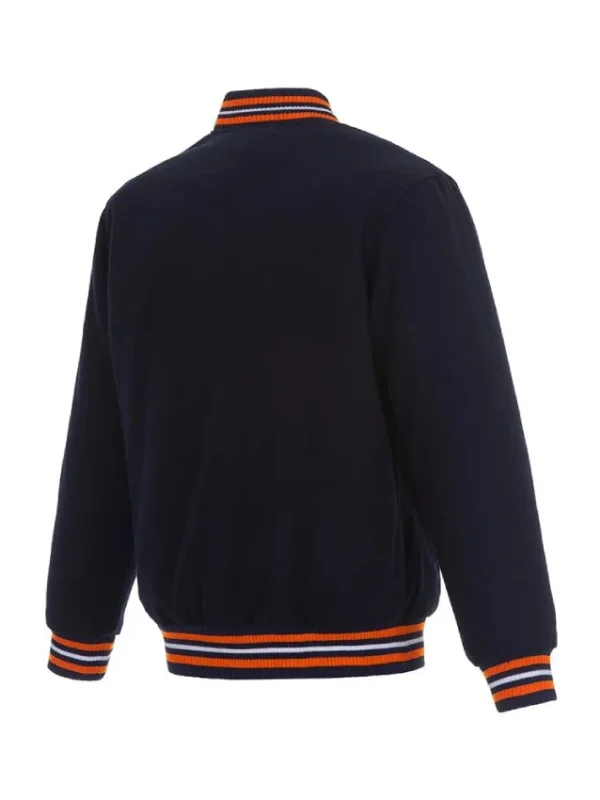 Houston Astros Navy Wool Varsity Jacket
