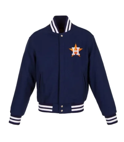 Houston Astros Varsity Navy Wool Jacket
