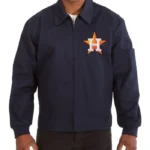 Houston Astros Workwear Navy Cotton Jacket