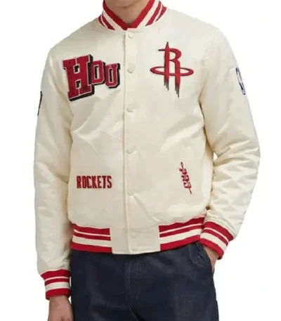 Houston Rockets Best of Rib Satin Jacket
