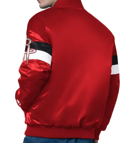 Houston Rockets Triple Option Varsity Jacket