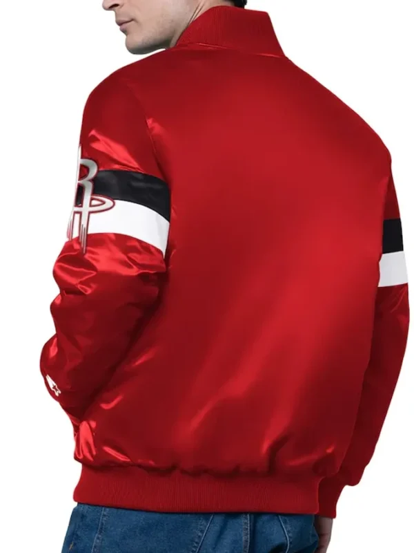 Houston Rockets Triple Option Varsity Jacket