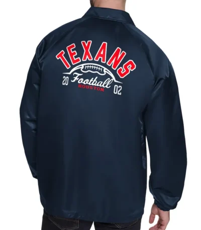 Houston Texans Retro Logo Coaches Jacket