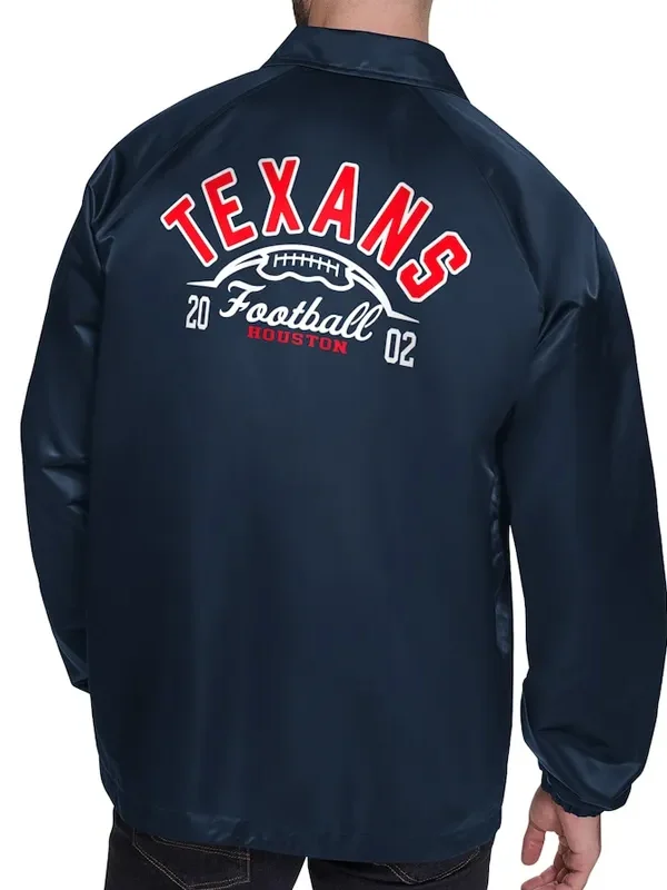 Houston Texans Retro Logo Coaches Jacket