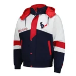 Houston Texans Shoulder To Shoulder Full-Zip Navy Jacket