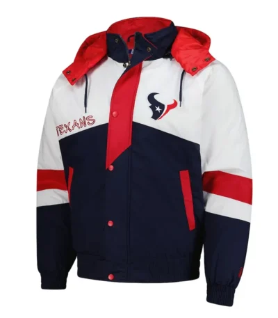 Houston Texans Shoulder To Shoulder Full-Zip Navy Jacket
