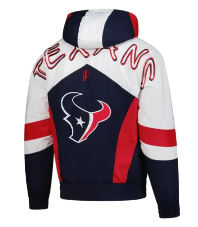 Houston Texans Shoulder To Shoulder Full-Zip Navy Jacket