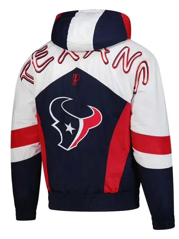 Houston Texans Shoulder To Shoulder Full-Zip Navy Jacket
