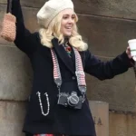 I Play Rocky AnnaSophia Robb Black Coat