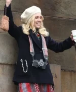 I Play Rocky AnnaSophia Robb Black Coat